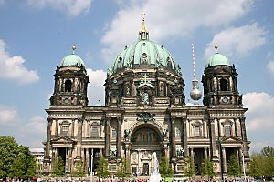 The cathedral in Berlin, Germany