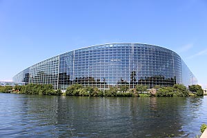 The European Parliament in Strasbourg, France