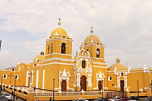 The cathedral in Trujillo, Peru